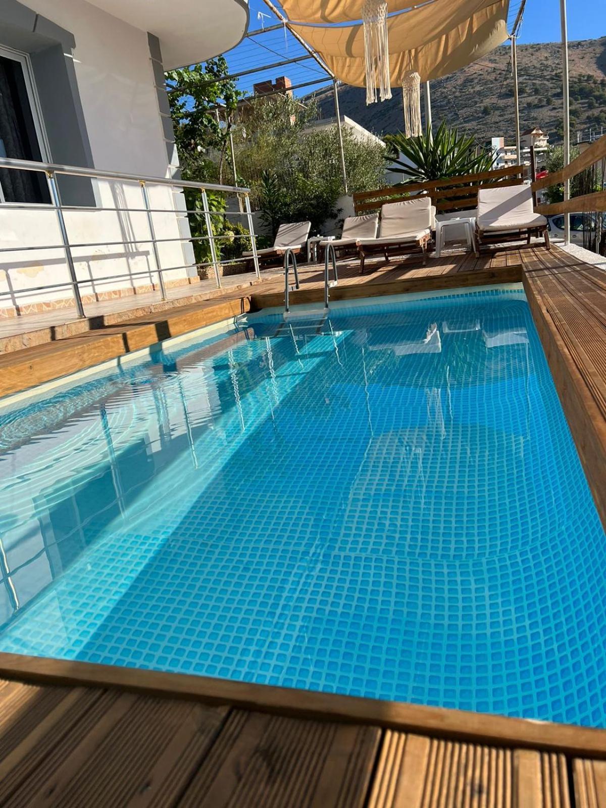 Apartments Sadiku With Sea View Sarande Luaran gambar
