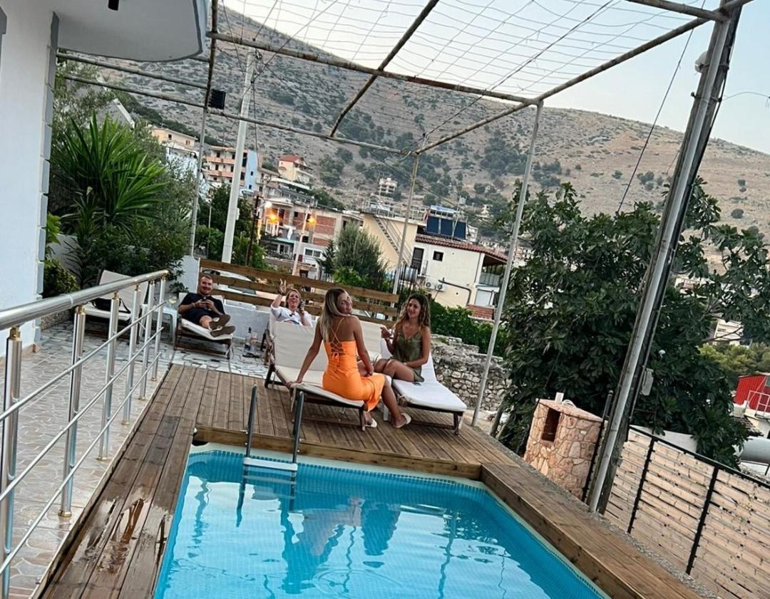Apartments Sadiku With Sea View Sarande Luaran gambar